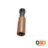 Barrel Bi-Metal para Creality | Repuesto Hotend 3D | DroPix 3D