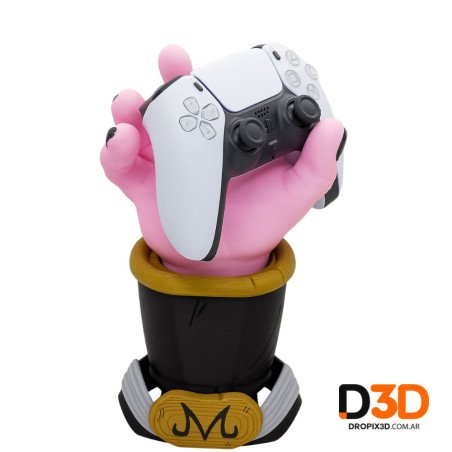 Soporte Joystick Dragon Ball Mano Majin Boo