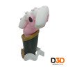 Soporte Joystick Dragon Ball Mano Majin Boo