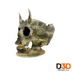 Cenicero Calavera Colmillos