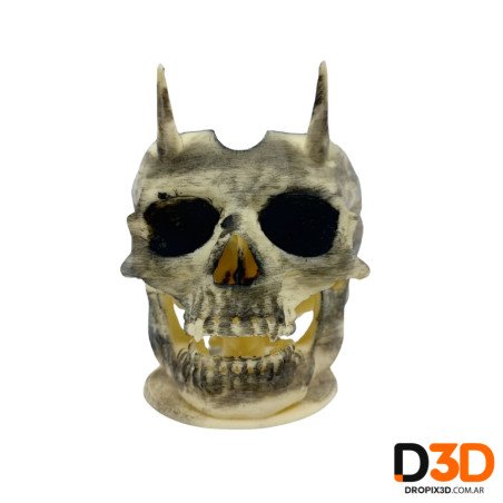 Cenicero Calavera Colmillos