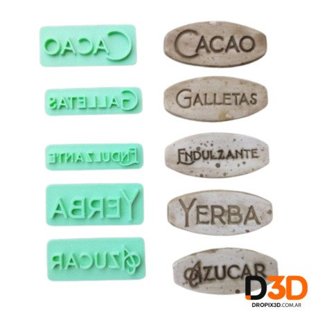 Sellos para Masa Personalizado