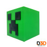 Lampara Velador Minecraft Creeper