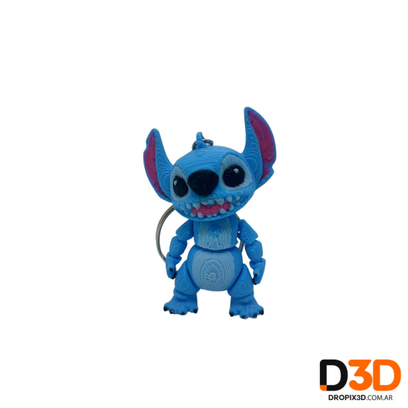 Llavero Stitch Articulado