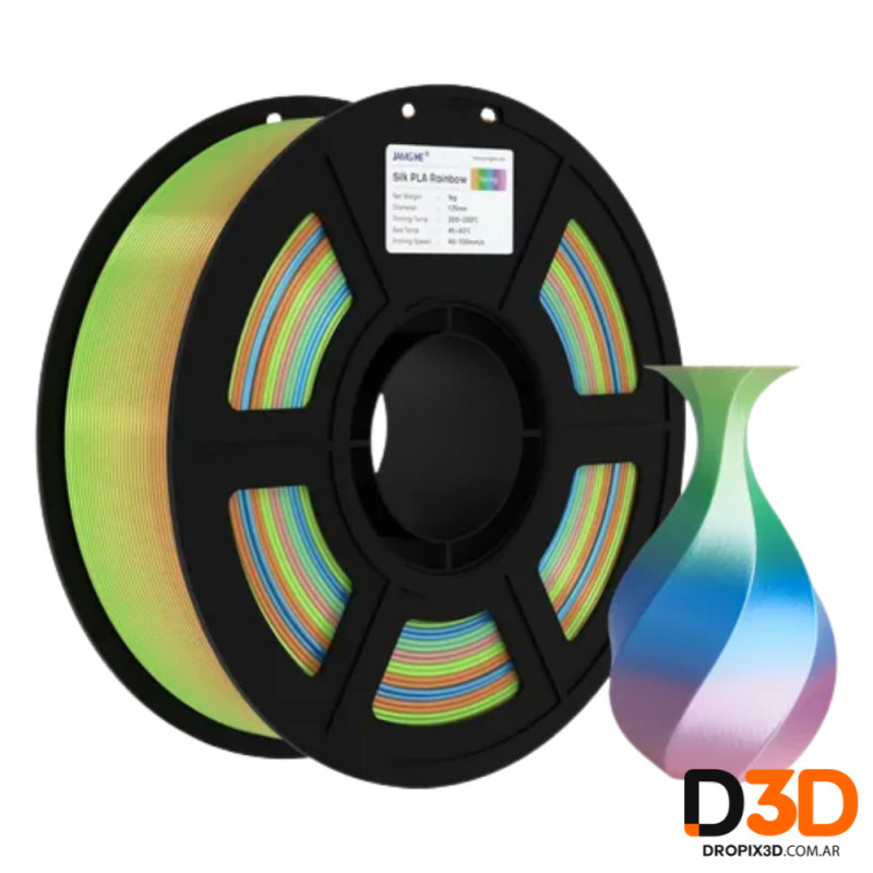 PLA Silk Arcoíris Jamg He 1kg