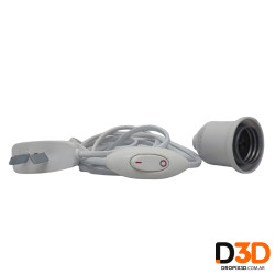 Portalámpara con cable