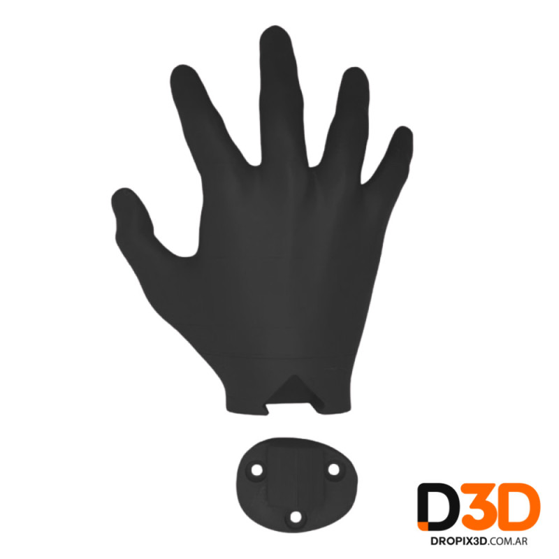 Soporte Pelota Pared Mano