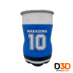 Chop Aluminio Botella Cortada Maradona