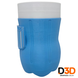 Chop Aluminio Botella Cortada Racing