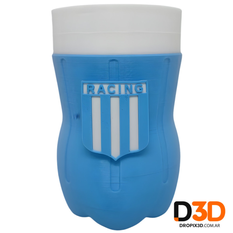 Chop Aluminio Botella Cortada Racing