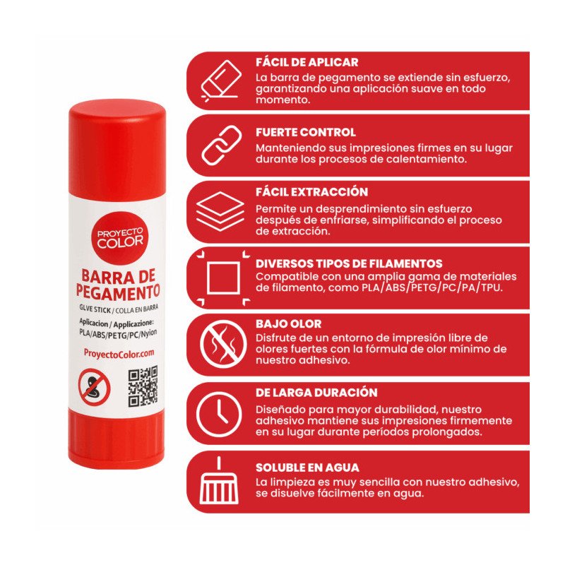 Barra Pegamento Pvp Adhesivo