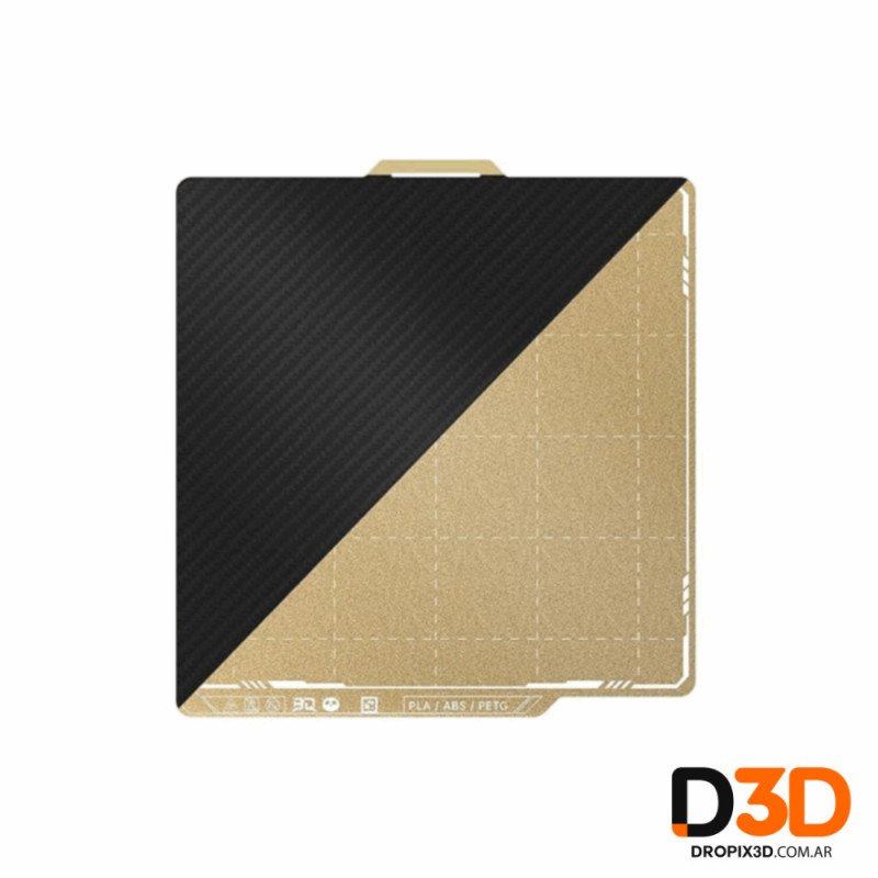 Cama Magnética Pet Cf / Pei Carbono Panda X1 / P1 / A1 Series