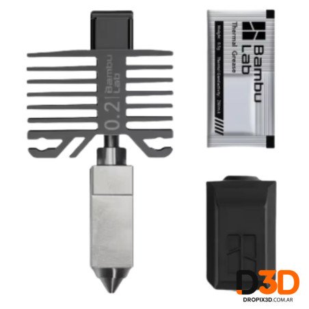Hotend Kit Bambu Lab X1 Acero Endurecido