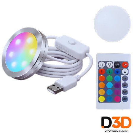 Luz Led Usb Rgb 10w