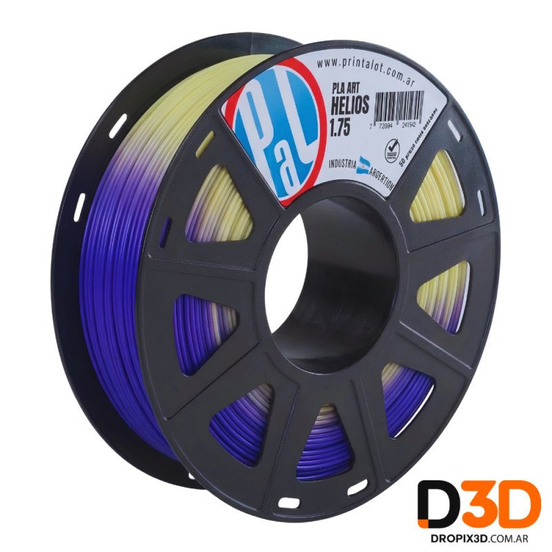 Filamento PLA Art Helios Printalot 250g | Efecto Perlado Iridiscente | DroPix 3D
