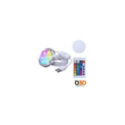 Luz Led Usb Rgb 10w | DroPix 3D