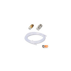 COMBO Tubo Teflon Ptfe 50cm Con Acople Racor Pc4 M6-pc4 M10 | DroPix 3