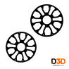 Bobina Spool Hellbot Recarga Lock | DroPix 3D