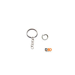 Argolla Cadenita con Union | DroPix 3D