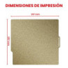 Cama Magnética Pei Panda X1 / P1 / A1 Series | DroPix 3D